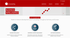 Desktop Screenshot of edataconsulting.de