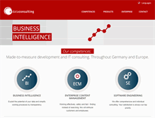 Tablet Screenshot of edataconsulting.de